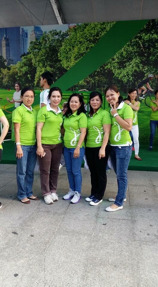 Tham gia ngày hội  Triệu phút vận động vì phụ nữ Việt  năm 2017